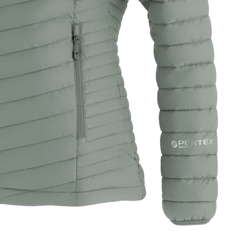 PARKA TERMICA LIGHT TEMIS MUJER DOITE VERDE PETROLEO - 5