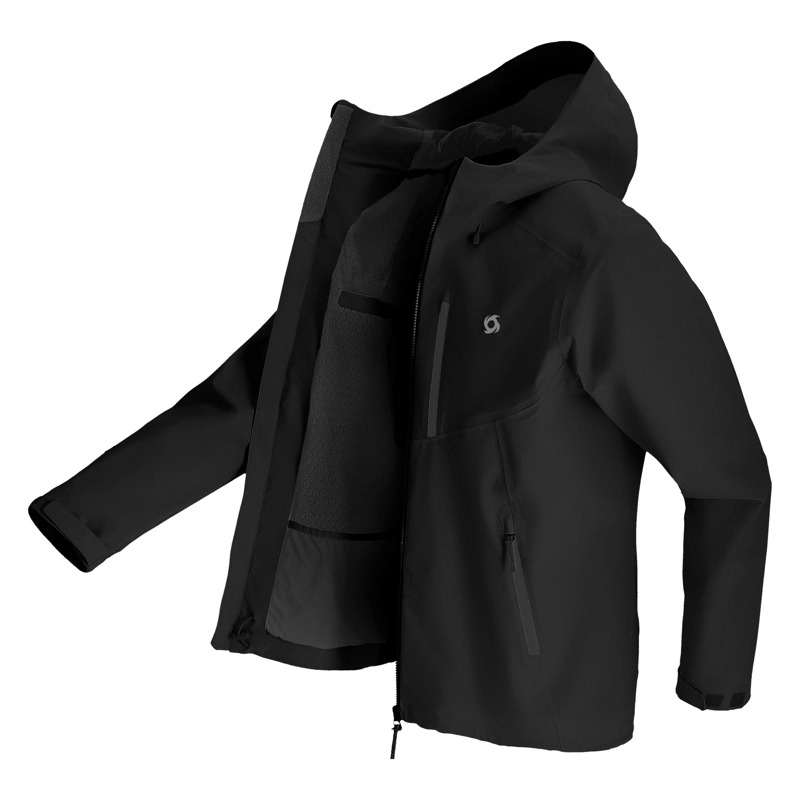 CORTAVIENTO IMPERMEABLE CICLUS HOMBRE DOITE NEGRO - 6