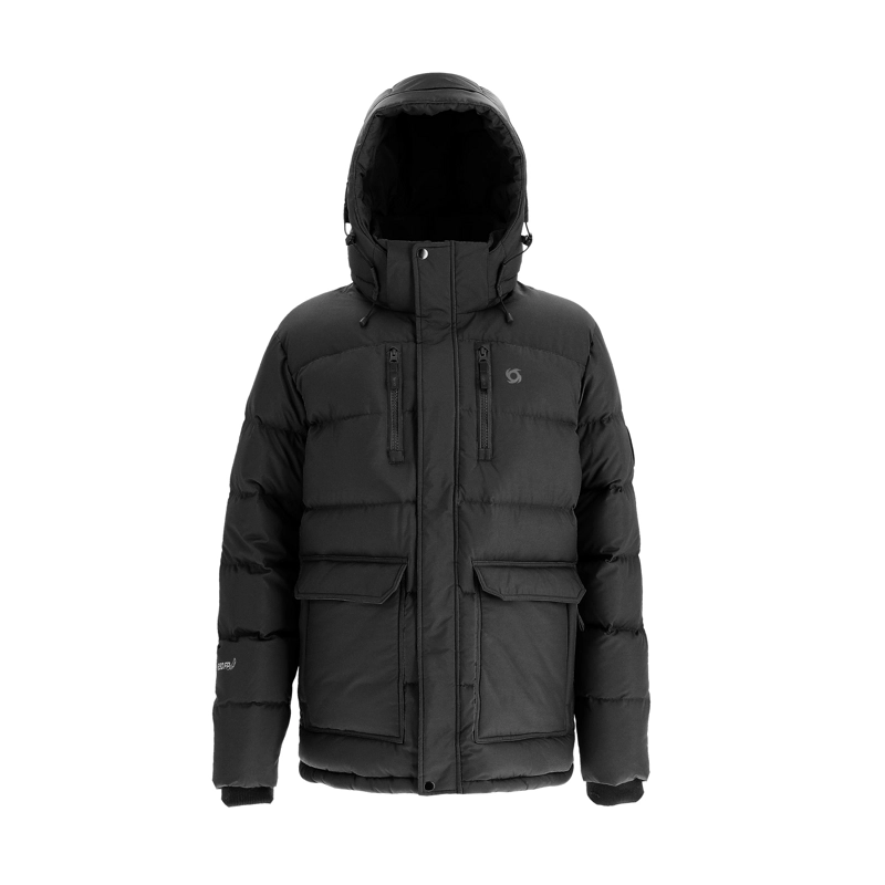 PARKA PLUMA COLOSUS HOMBRE DOITE NEGRO - 1