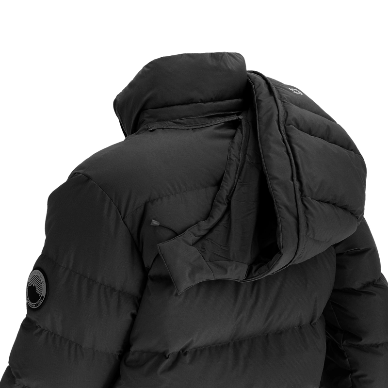PARKA PLUMA COLOSUS HOMBRE DOITE NEGRO - 7