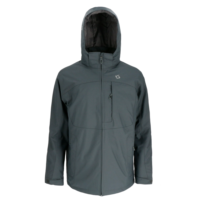 PARKA TE RMICA IMPERMEABLE VERTEX HOMBRE DOITE GRIS OSCURO - 1
