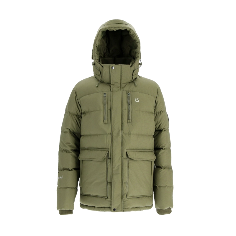 PARKA PLUMA COLOSUS HOMBRE DOITE OLIVA - 1