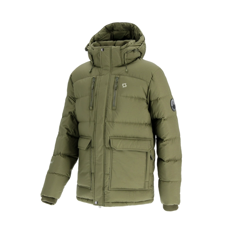 PARKA PLUMA COLOSUS HOMBRE DOITE OLIVA - 2