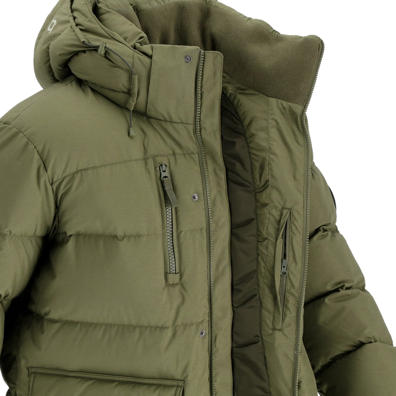 PARKA PLUMA COLOSUS HOMBRE DOITE OLIVA - 6