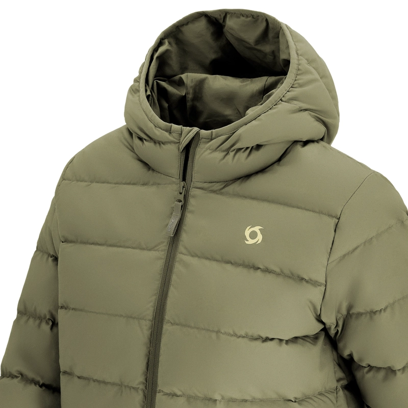 PARKA PLUMA COTTON MUJER DOITE OLIVA - 4