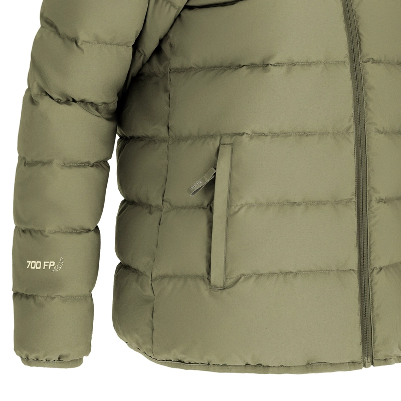 PARKA PLUMA COTTON MUJER DOITE OLIVA - 5
