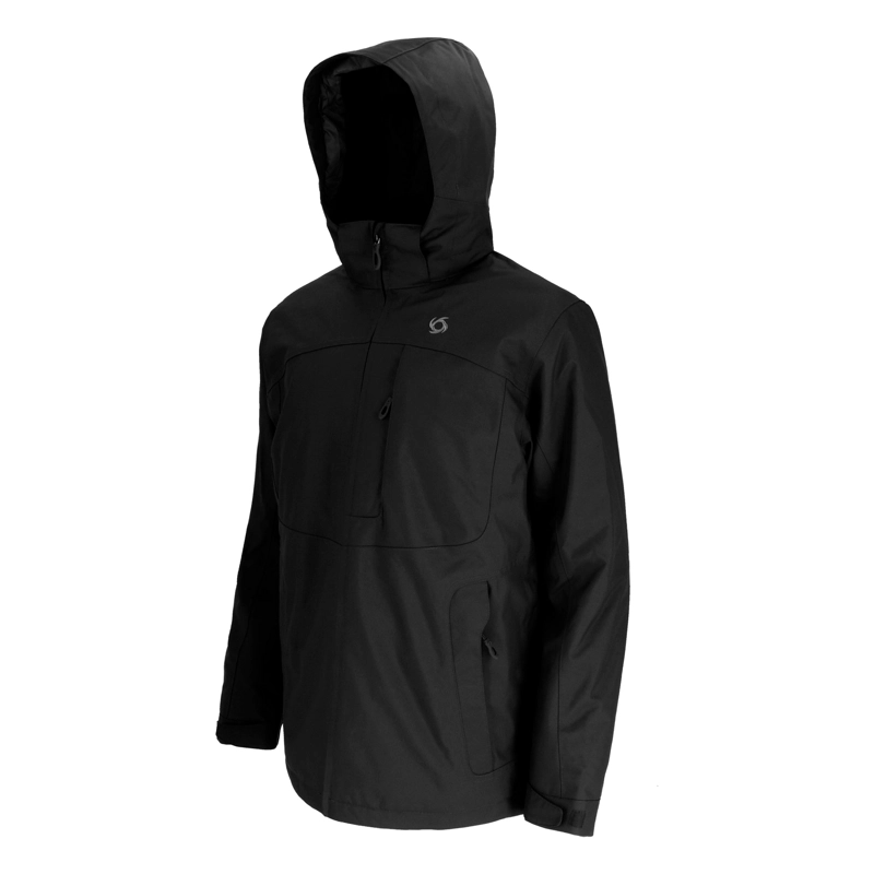 PARKA TE RMICA IMPERMEABLE VERTEX HOMBRE DOITE NEGRO - 2