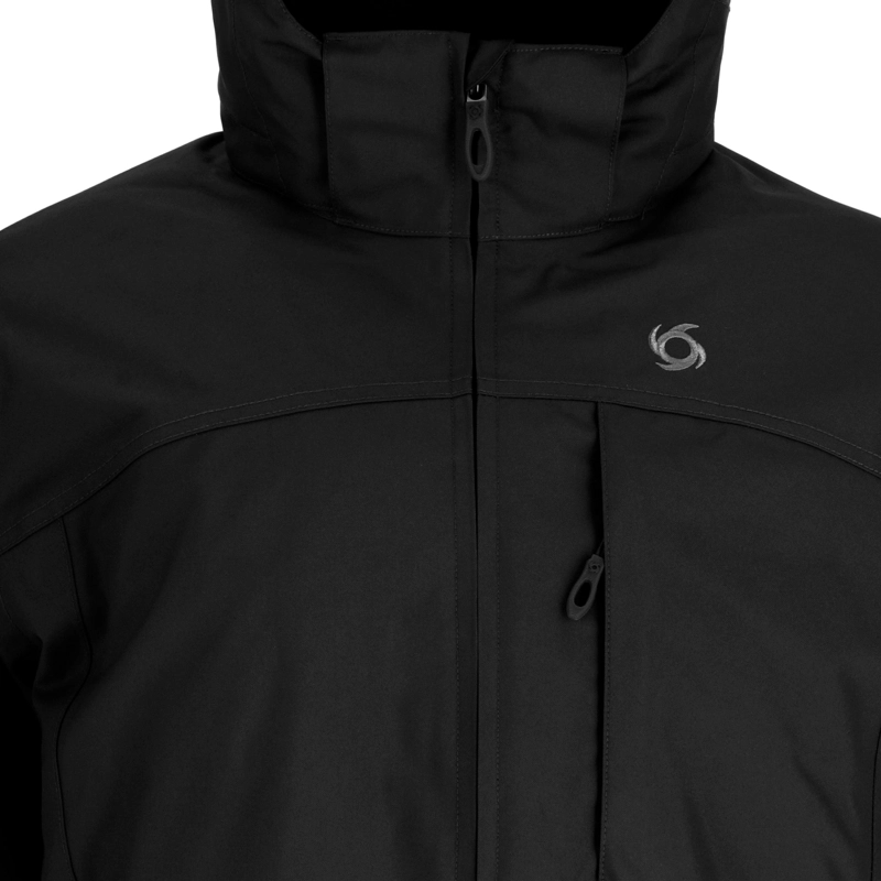 PARKA TE RMICA IMPERMEABLE VERTEX HOMBRE DOITE NEGRO - 4