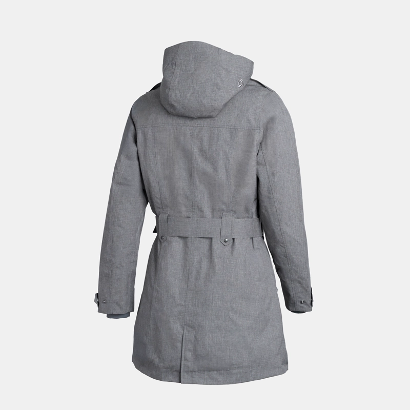 ABRIGO AURORA MUJER DOITE GRIS OSCURO - 5