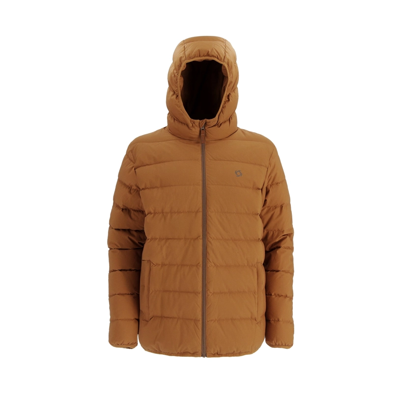 PARKA PLUMA COTTON HOMBRE DOITE MOSTAZA - 1