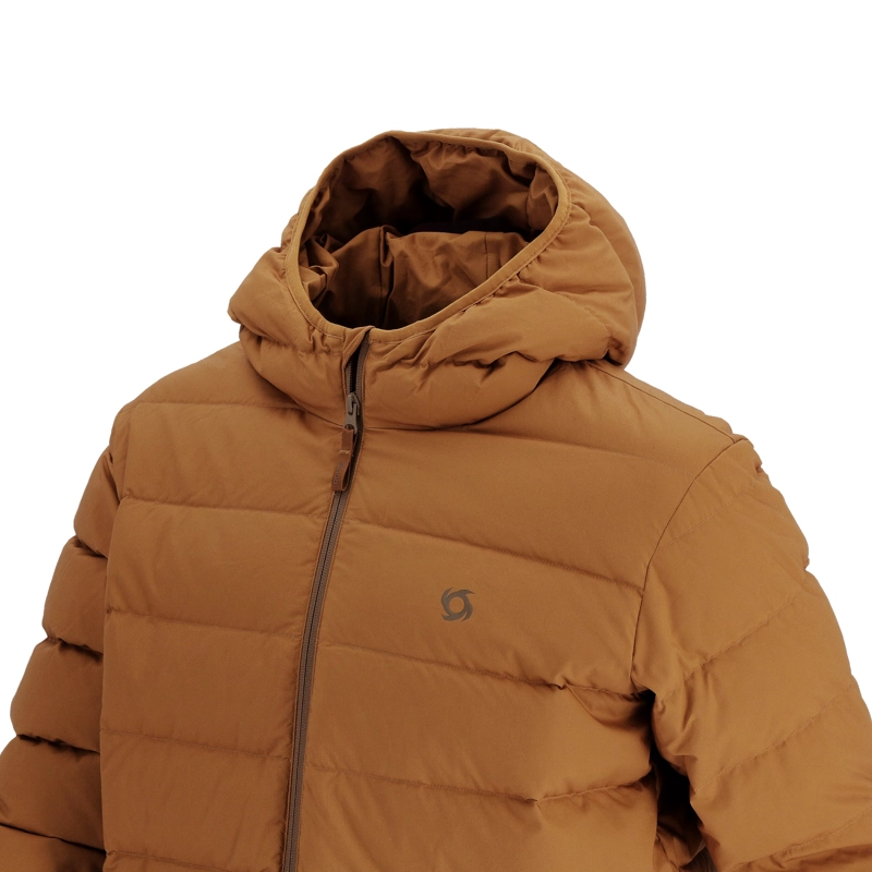 PARKA PLUMA COTTON HOMBRE DOITE MOSTAZA - 4