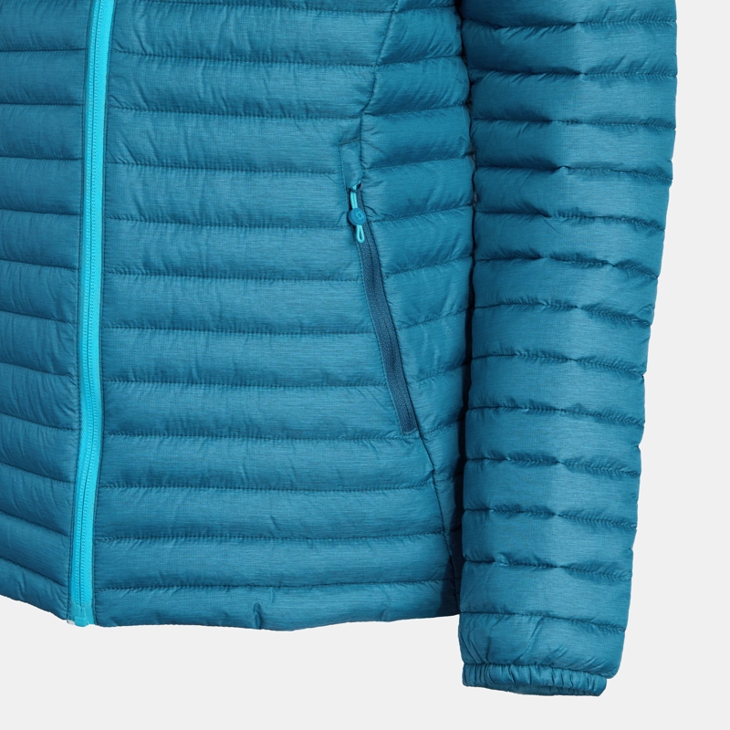 PARKA TE RMICA LIGHT MERU MUJER DOITE TURQUESA - 3