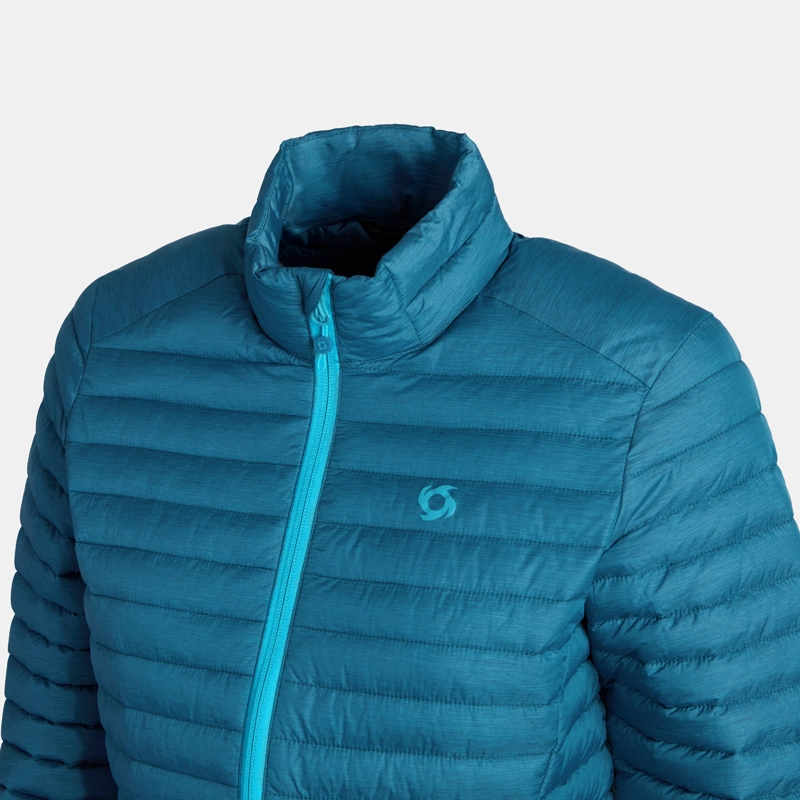 PARKA TE RMICA LIGHT MERU MUJER DOITE TURQUESA - 4