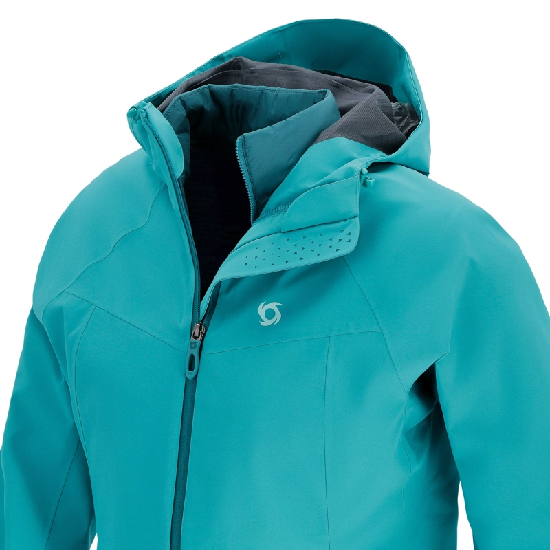 PARKA 3 EN 1 SKADA MUJER DOITE TURQUESA - 4
