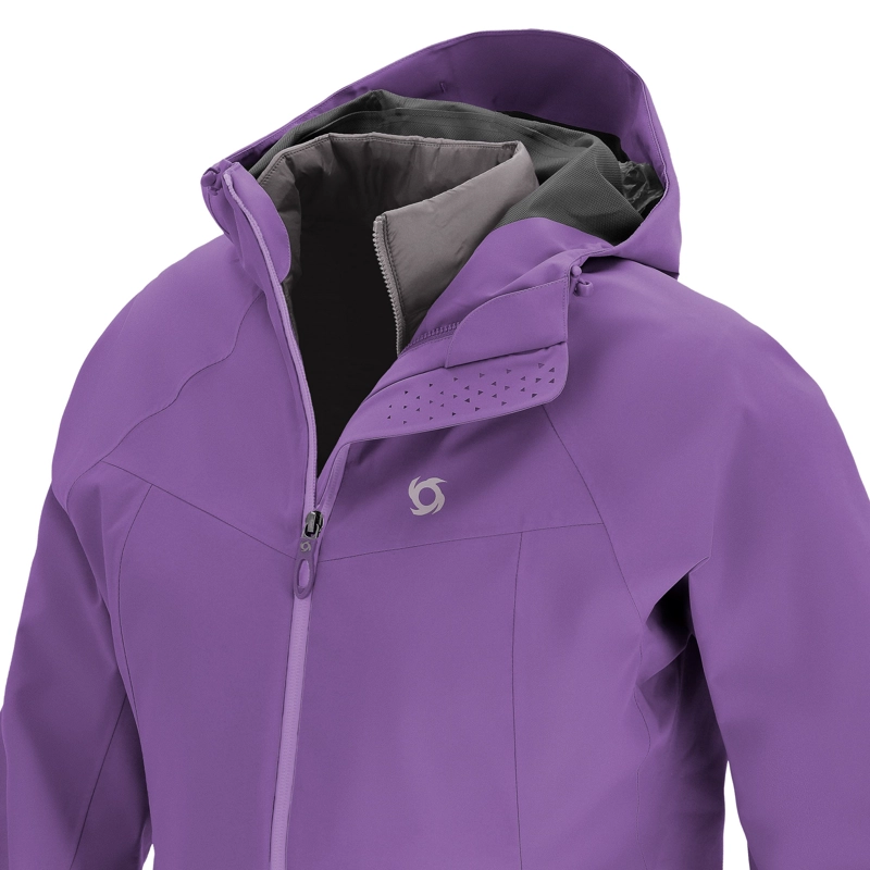 PARKA 3 EN 1 SKADA MUJER DOITE LILA - 3