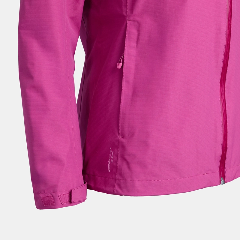 CORTAVIENTO IMPERMEABLE STORM MUJER DOITE GUINDA - 4