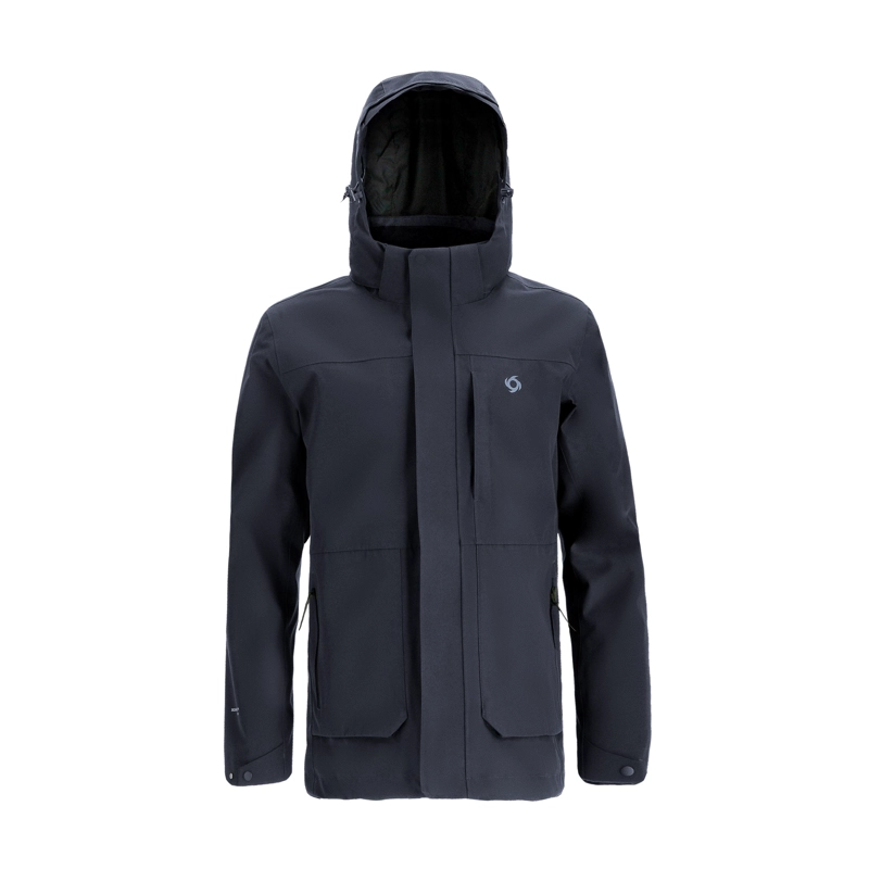 CORTAVIENTO IMPERMEABLE ENIO HOMBRE DOITE AZUL MARINO - 1