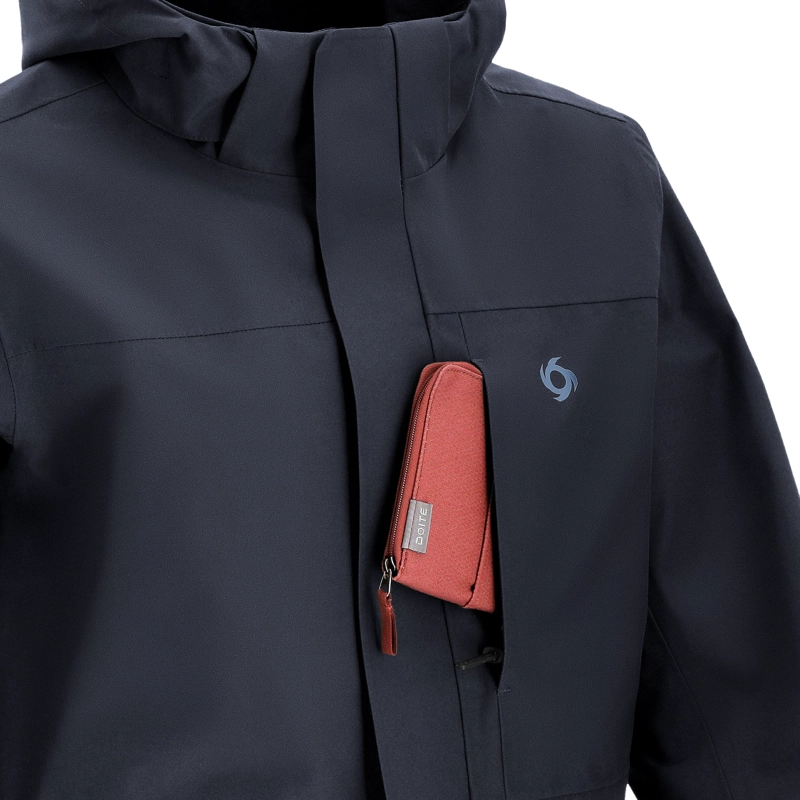 CORTAVIENTO IMPERMEABLE ENIO HOMBRE DOITE AZUL MARINO - 6