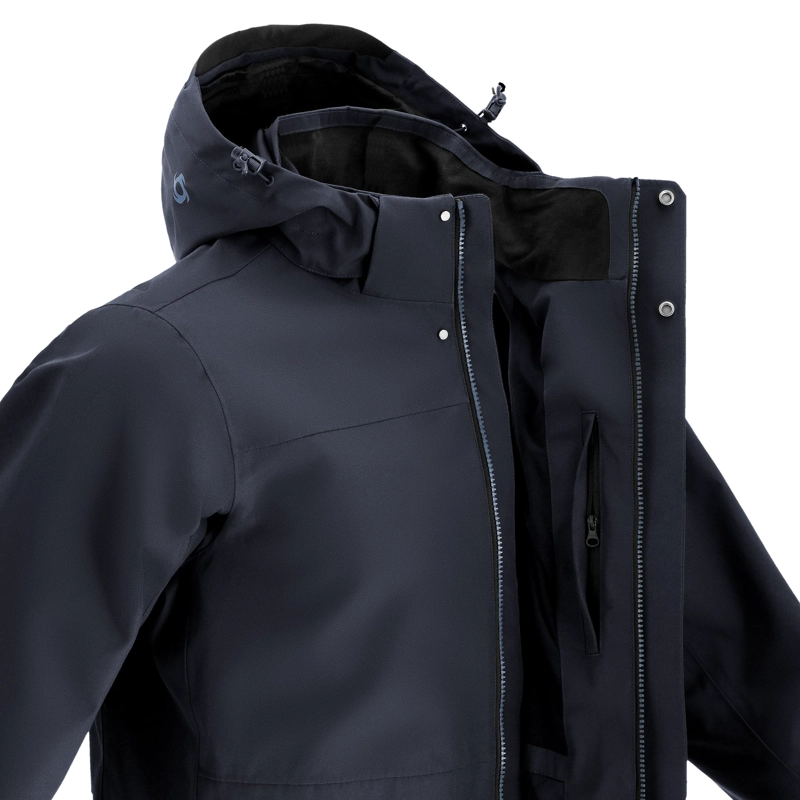 CORTAVIENTO IMPERMEABLE ENIO HOMBRE DOITE AZUL MARINO - 7