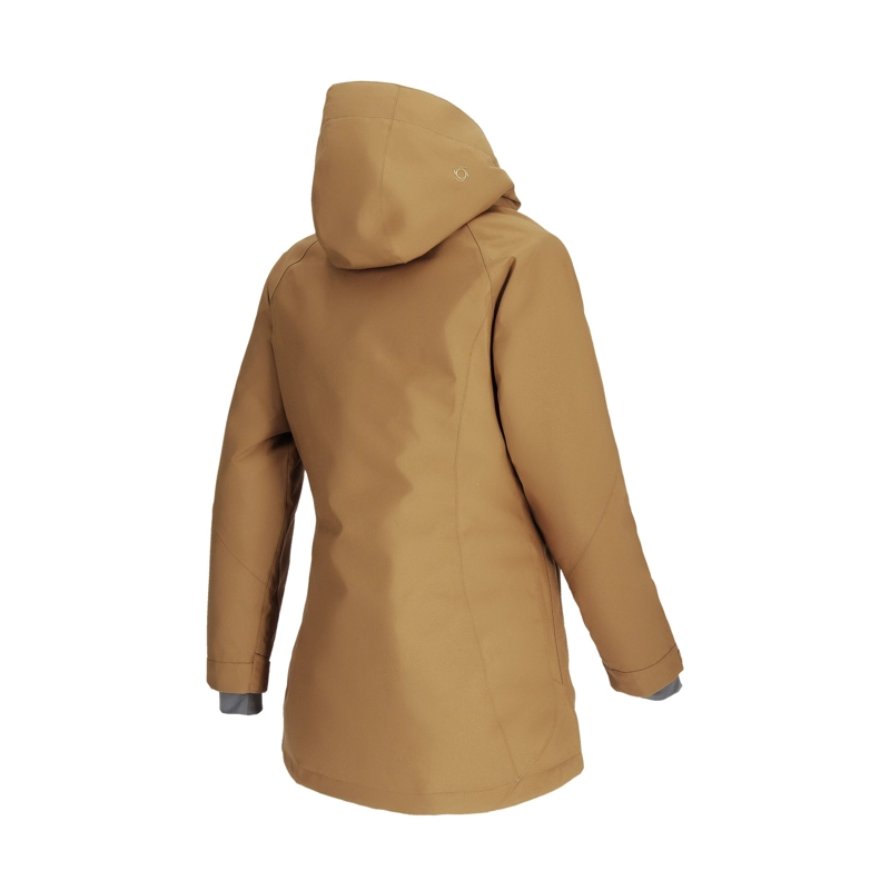 PARKA TE RMICA IMPERMEABLE VERTEX MUJER DOITE MOSTAZA - 3
