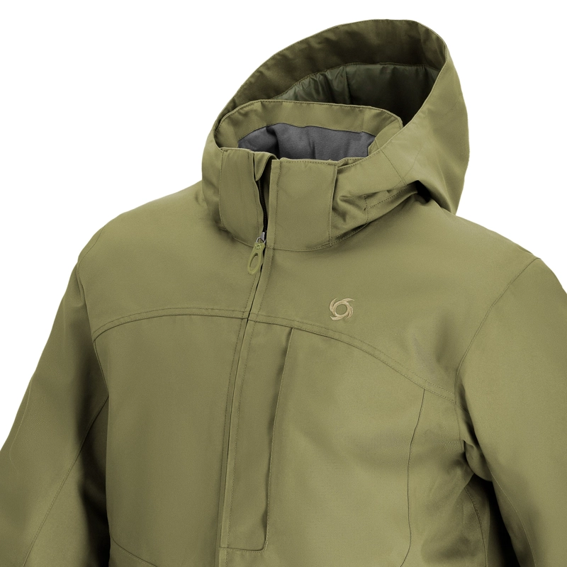 PARKA TE RMICA IMPERMEABLE VERTEX HOMBRE DOITE OLIVA - 4