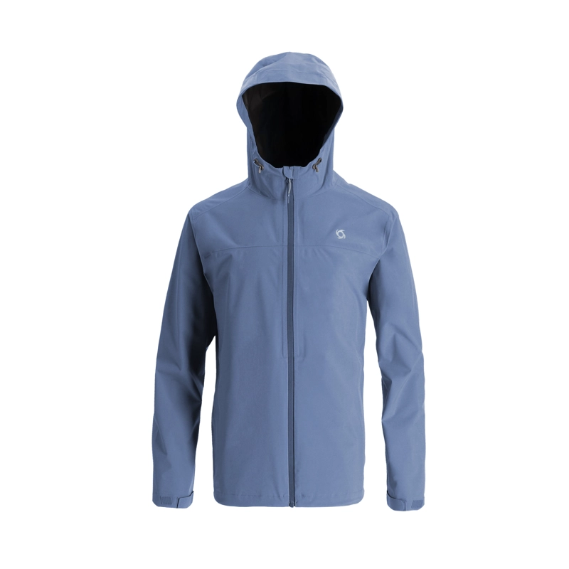 CORTAVIENTO IMPERMEABLE LIVEN HOMBRE DOITE GRIS AZULADO - 1