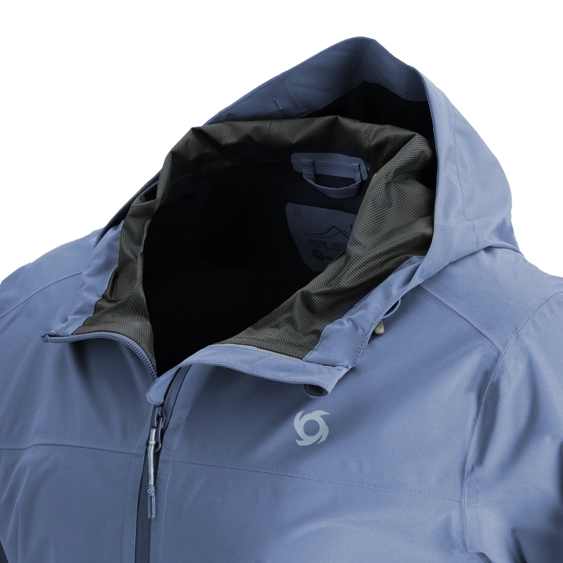 CORTAVIENTO IMPERMEABLE LIVEN HOMBRE DOITE GRIS AZULADO - 4