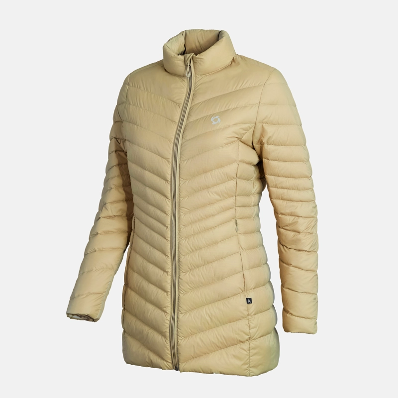 ABRIGO ABRAX MUJER DOITE BEIGE - 2