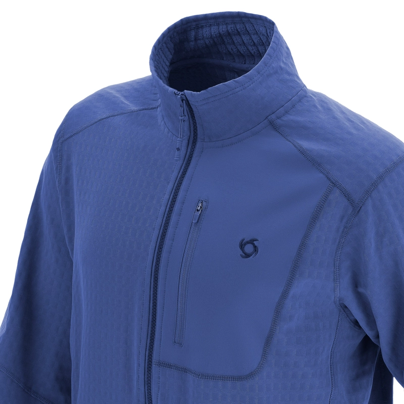 POLAR GRID HOMBRE DOITE AZUL - 4