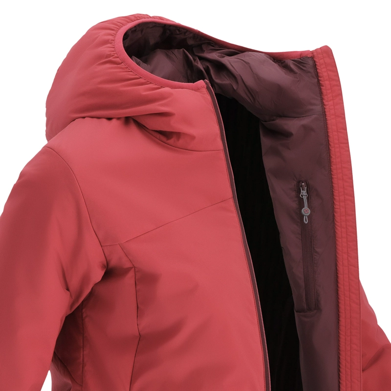 PARKA TERMICA LIGHT VORIS MUJER DOITE GUINDA - 6
