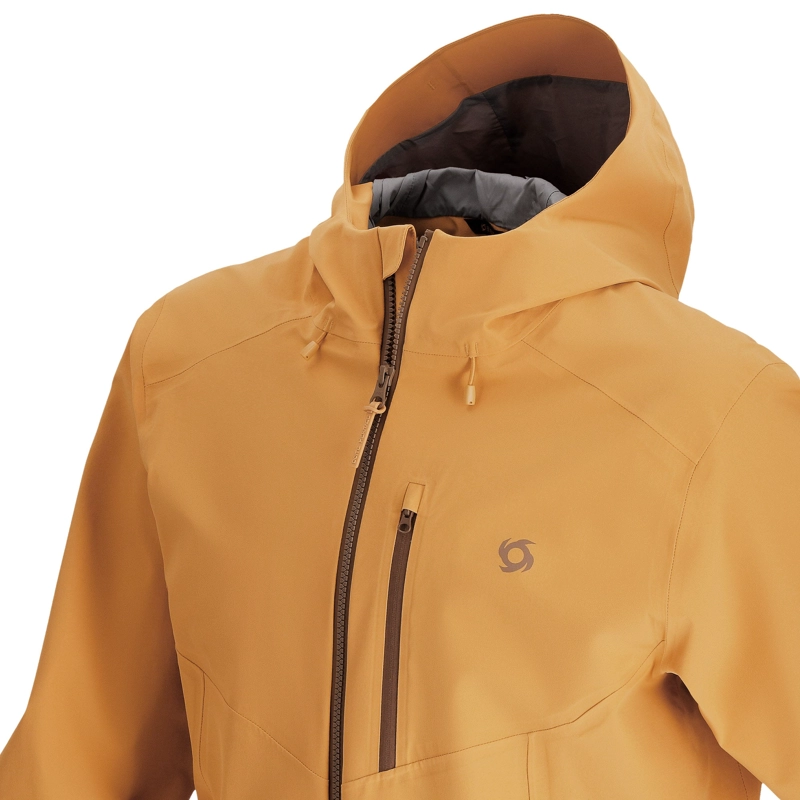CORTAVIENTO IMPERMEABLE CICLUS HOMBRE DOITE AMARILLO - 4
