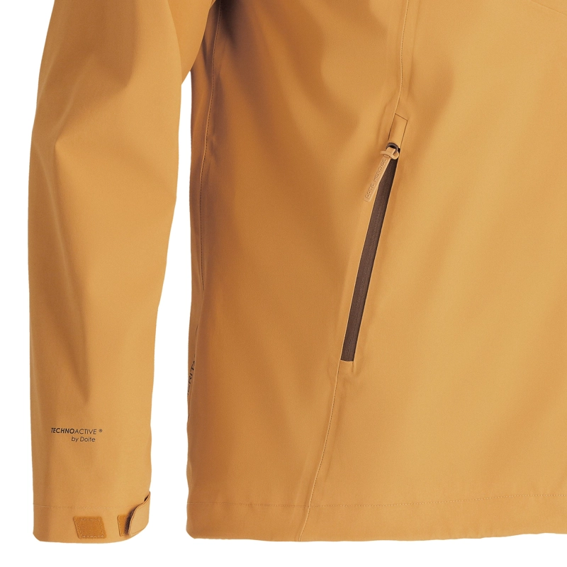 CORTAVIENTO IMPERMEABLE CICLUS HOMBRE DOITE AMARILLO - 5