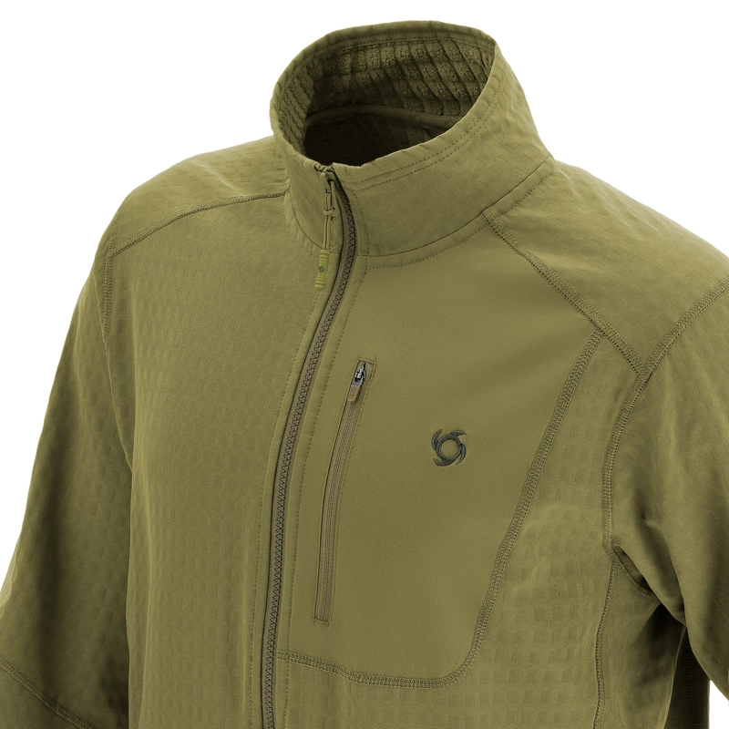 POLAR GRID HOMBRE DOITE OLIVA - 4