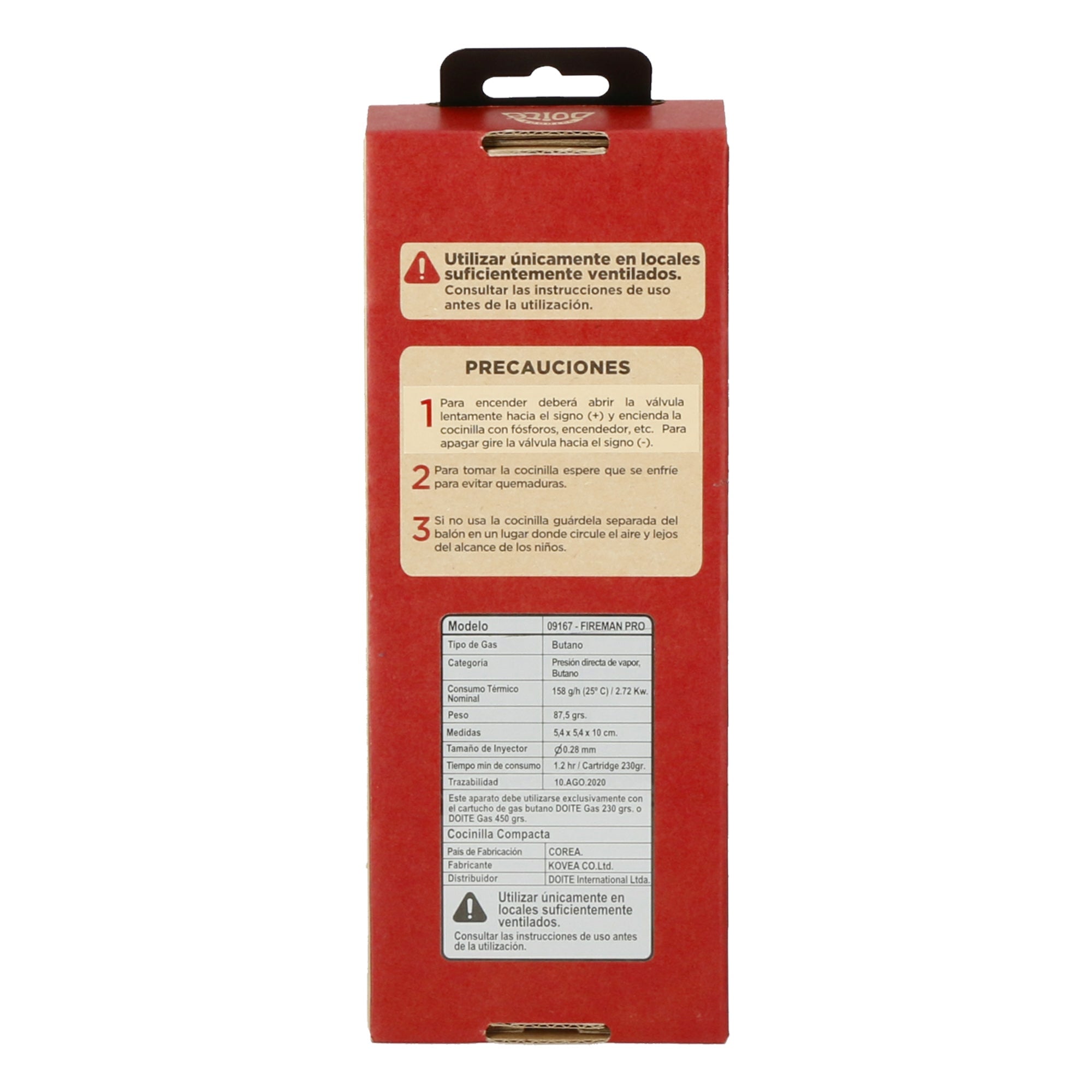 COCINILLA COMPACTA FIREMAN PRO DOITE - 6