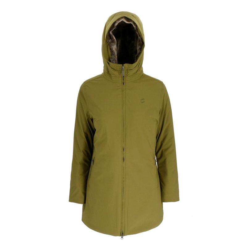 PARKA PLUMA AUSTRALIS MUJER DOITE OLIVA - 1