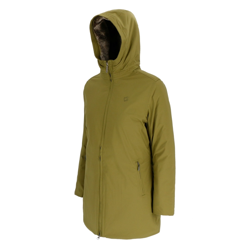 PARKA PLUMA AUSTRALIS MUJER DOITE OLIVA - 2