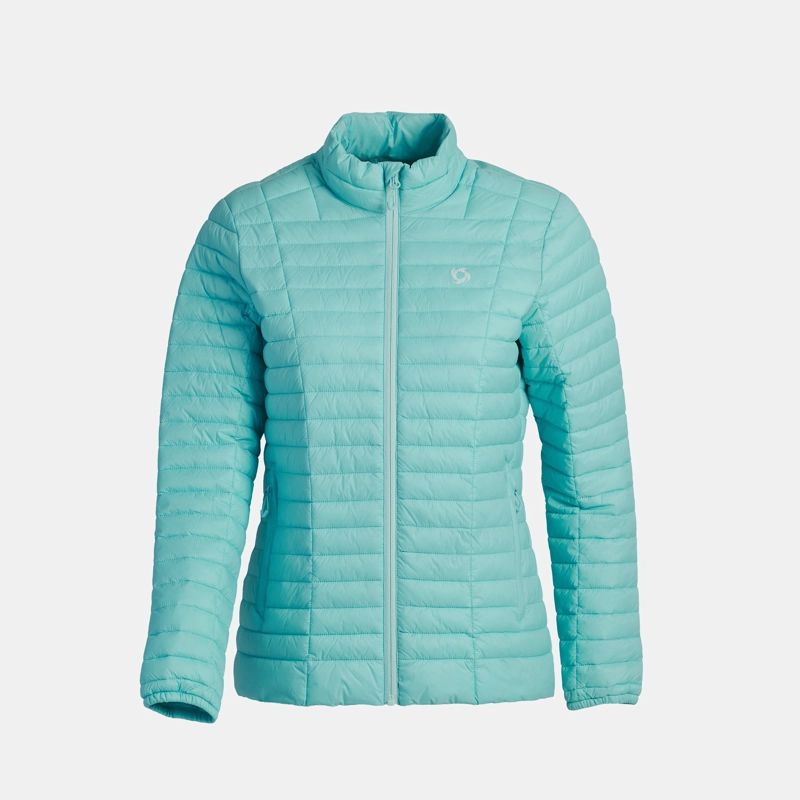 PARKA TERMICA LIGHT IZAR MUJER DOITE TURQUESA - 1