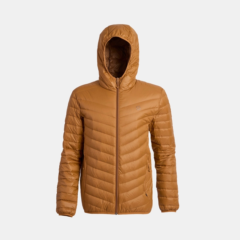 PARKA PLUMA KION HOMBRE DOITE MOSTAZA - 1