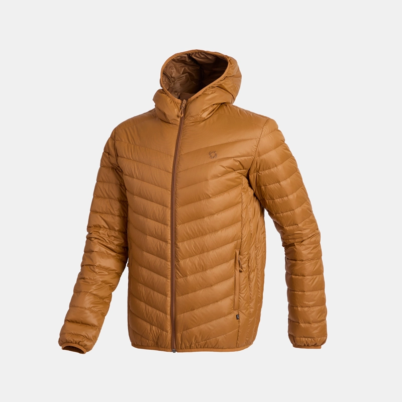 PARKA PLUMA KION HOMBRE DOITE MOSTAZA - 2