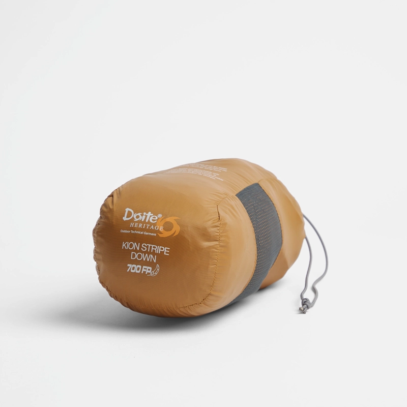 PARKA PLUMA KION HOMBRE DOITE MOSTAZA - 5