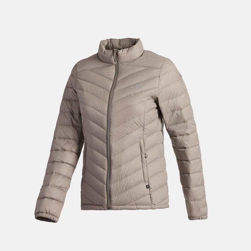 PARKA PLUMA EPOK MUJER DOITE TAUPE - 2