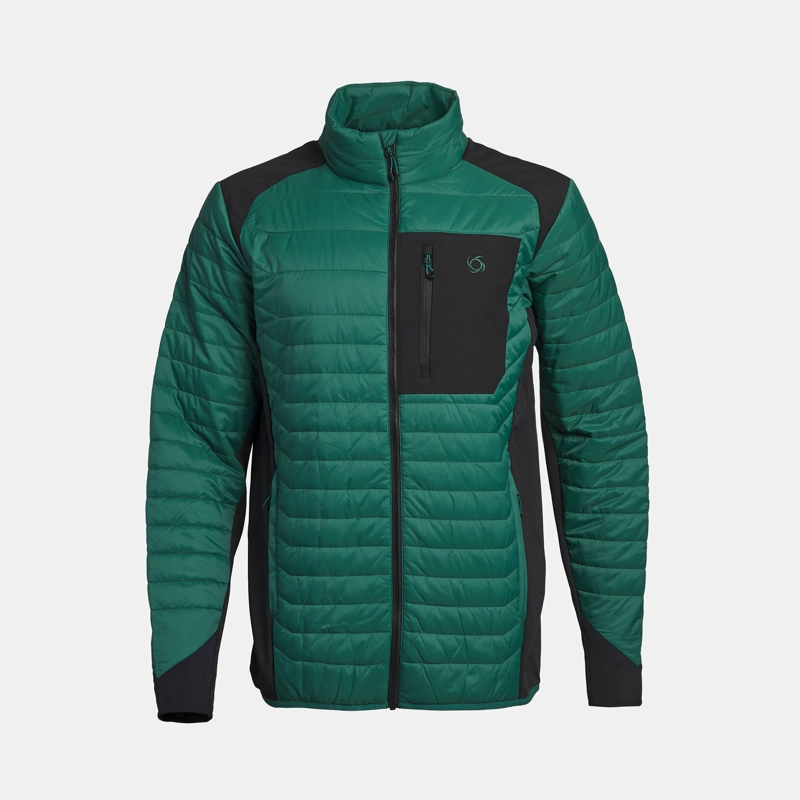 PARKA TERMICA LIGHT CROSS HOMBRE DOITE VERDE - 1