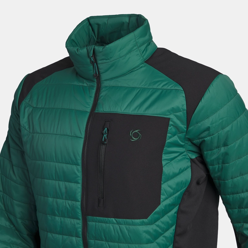 PARKA TERMICA LIGHT CROSS HOMBRE DOITE VERDE - 4