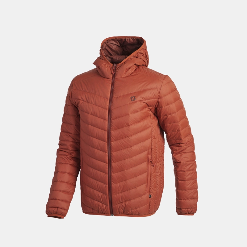 PARKA PLUMA KION HOMBRE DOITE LADRILLO - 2