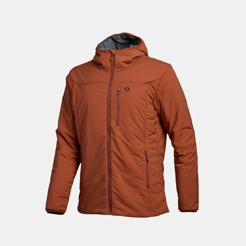 PARKA TERMICA LIGHT VORIS HOMBRE DOITE TERRACOTA - 2