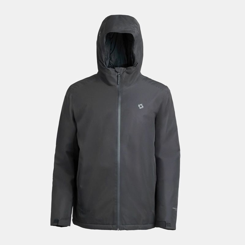 PARKA TERMICA WOLVEN HOMBRE DOITE NEGRO - 1