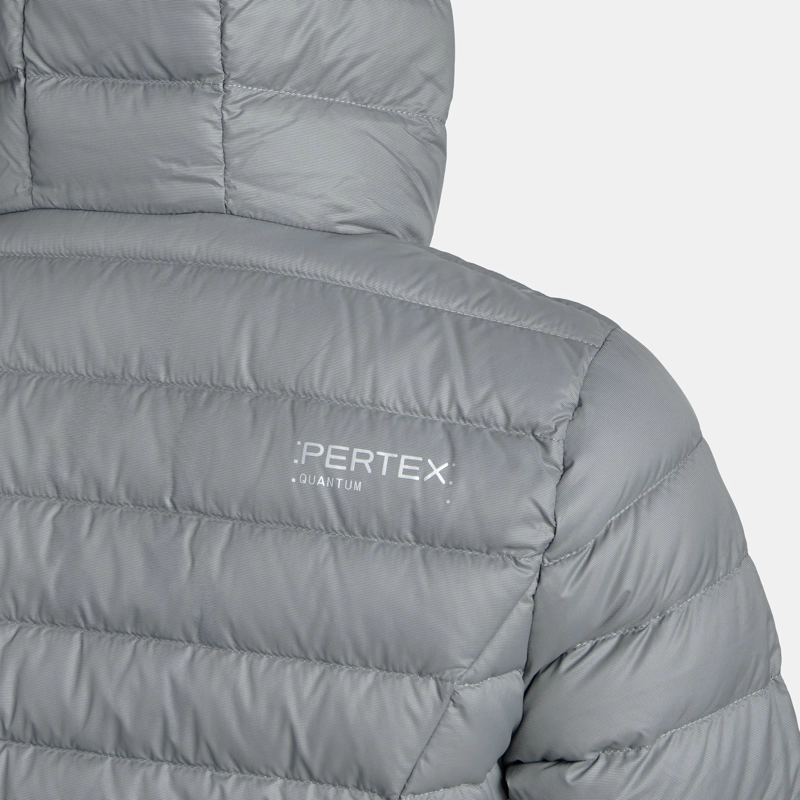 PARKA PLUMA AKEN MUJER DOITE GRIS - 5