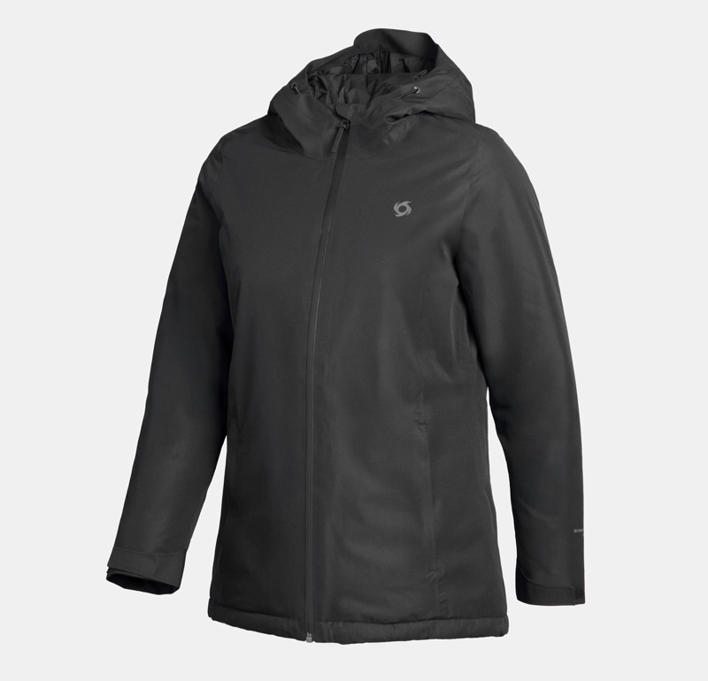 PARKA TERMICA WOLVEN MUJER DOITE NEGRO - 2
