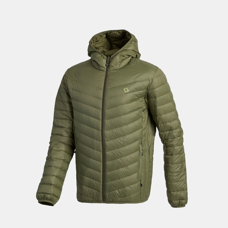 PARKA PLUMA KION HOMBRE DOITE OLIVA - 2