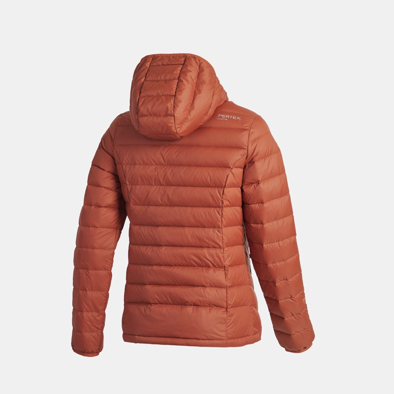 PARKA PLUMA KION MUJER DOITE LADRILLO - 3